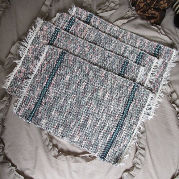 Dining Set Of Loom Woven Placemats Poshmark